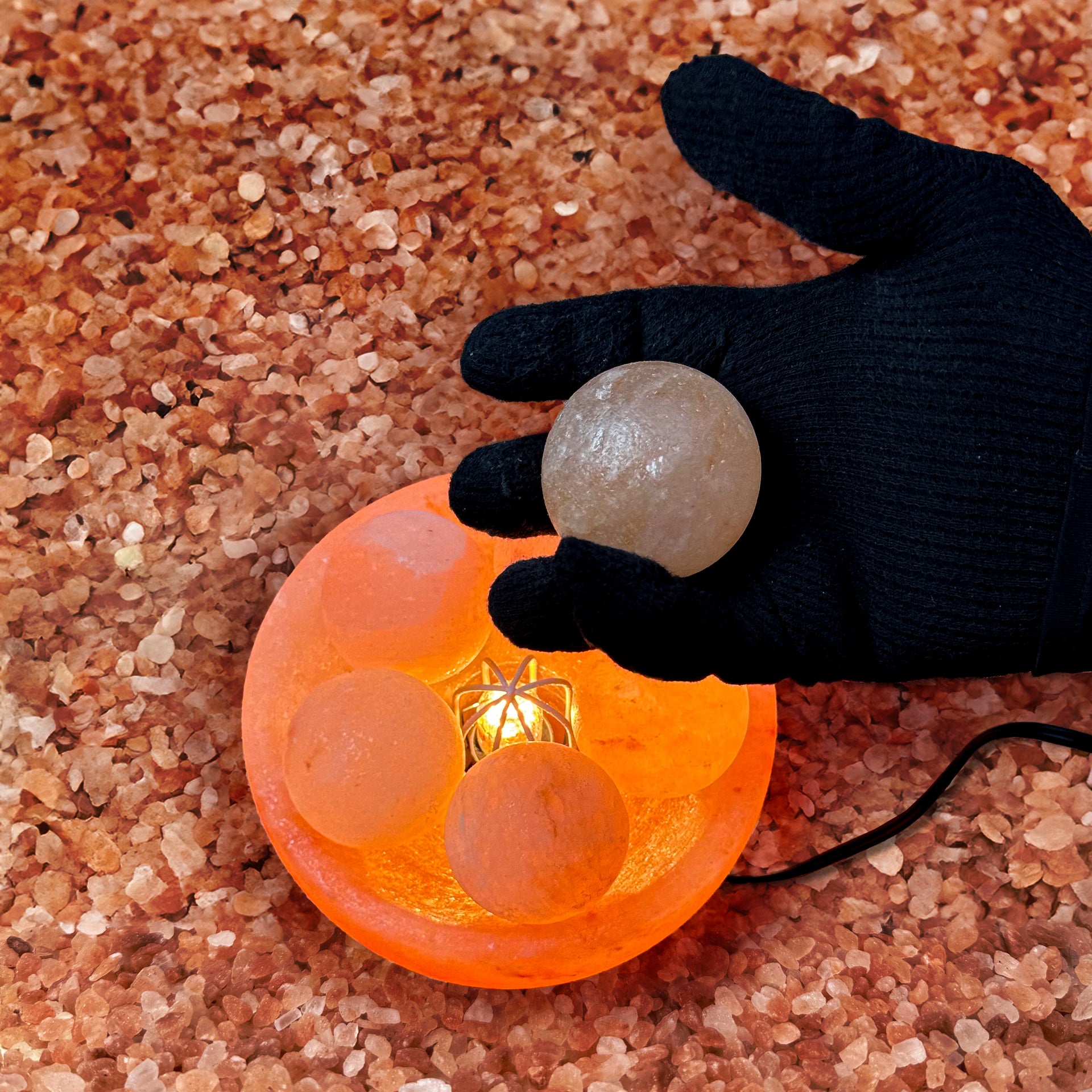 Fire Bowl Himalayan Salt Lamp