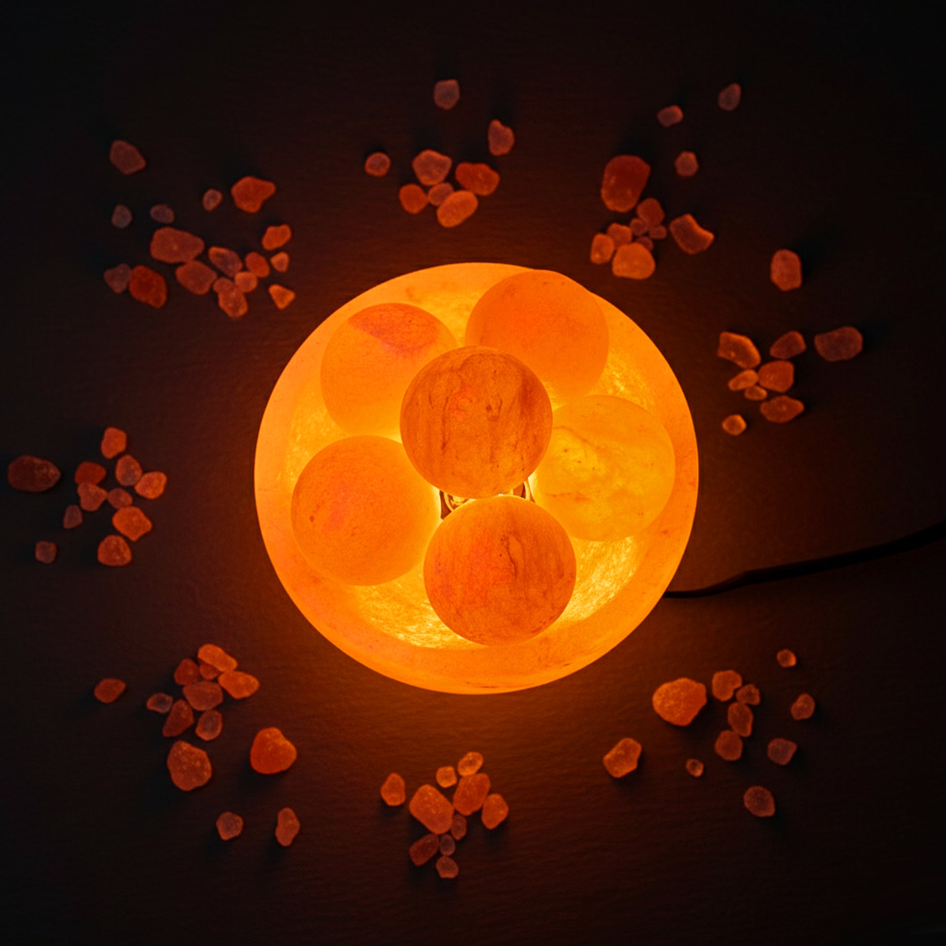 Fire Bowl Himalayan Salt Lamp