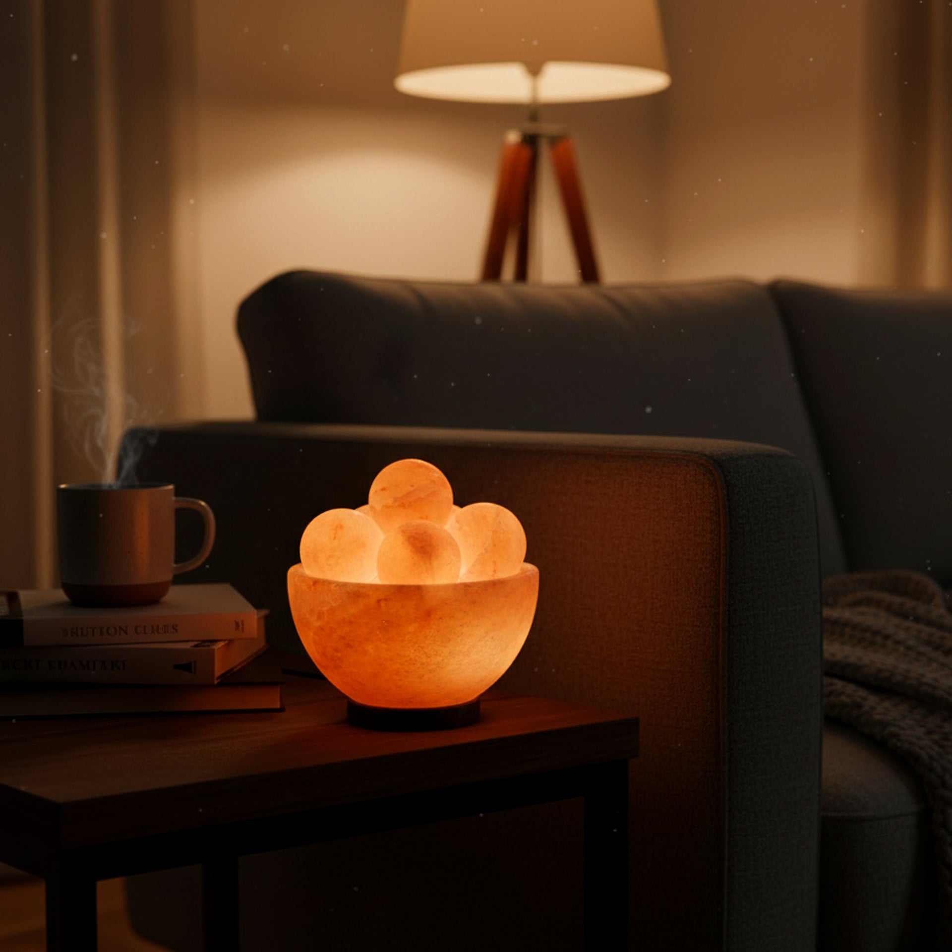 Fire Bowl Himalayan Salt Lamp