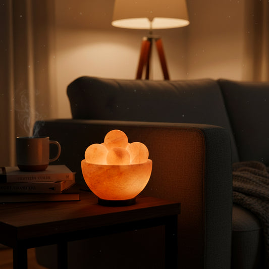 Fire Bowl Himalayan Salt Lamp