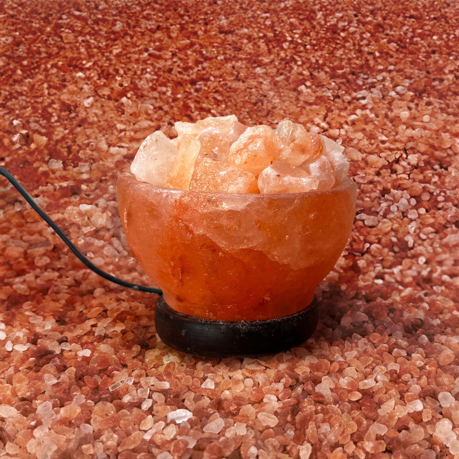 Bowl with Chunks Himalayan Salt Lamp