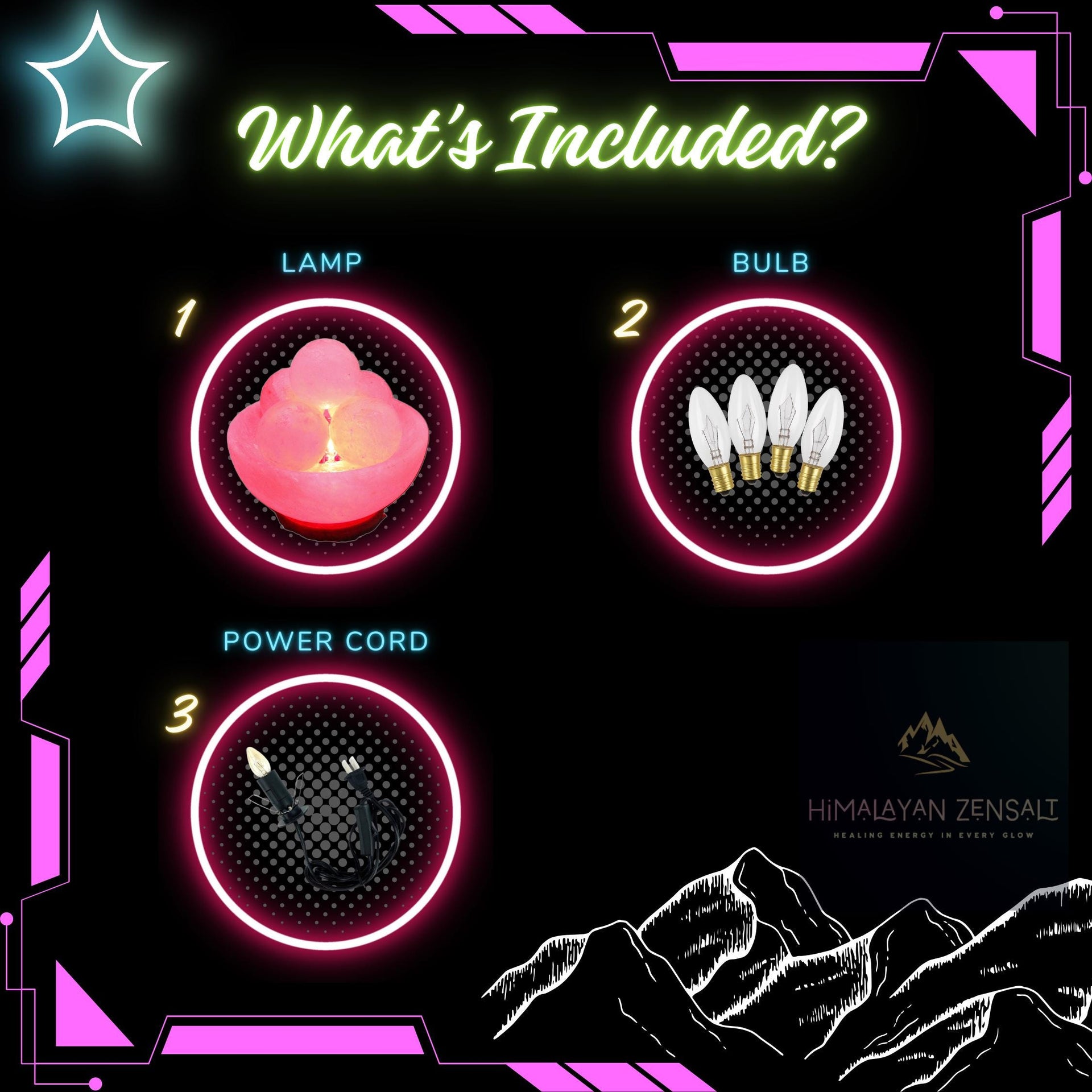 Fire Bowl Himalayan Salt Lamp: Hand-Carved Natural Decor