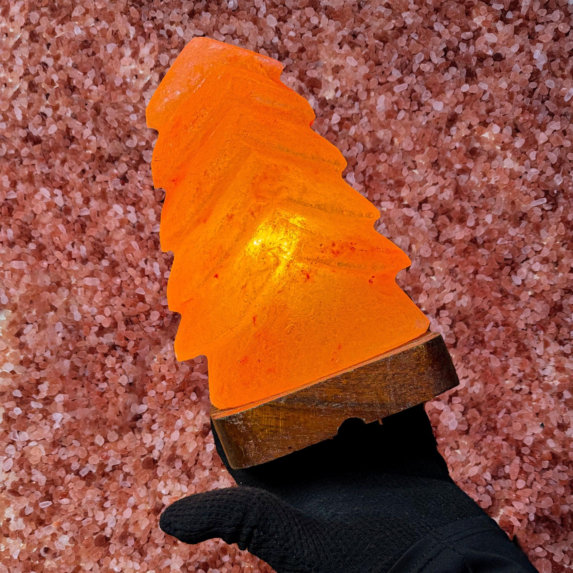 Christmas Tree Himalayan Salt Lamp