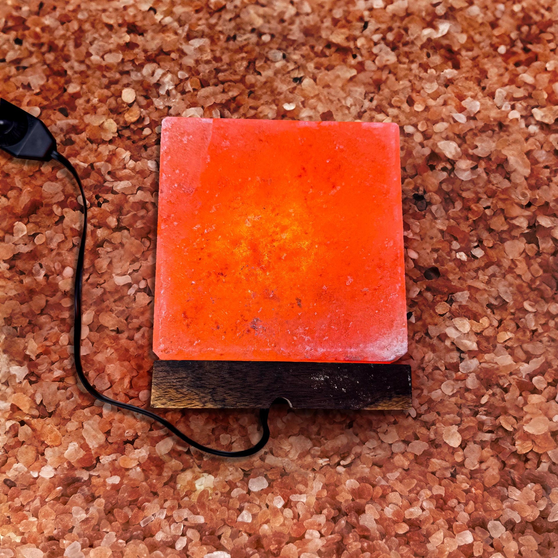 Cube Himalayan Salt Lamp