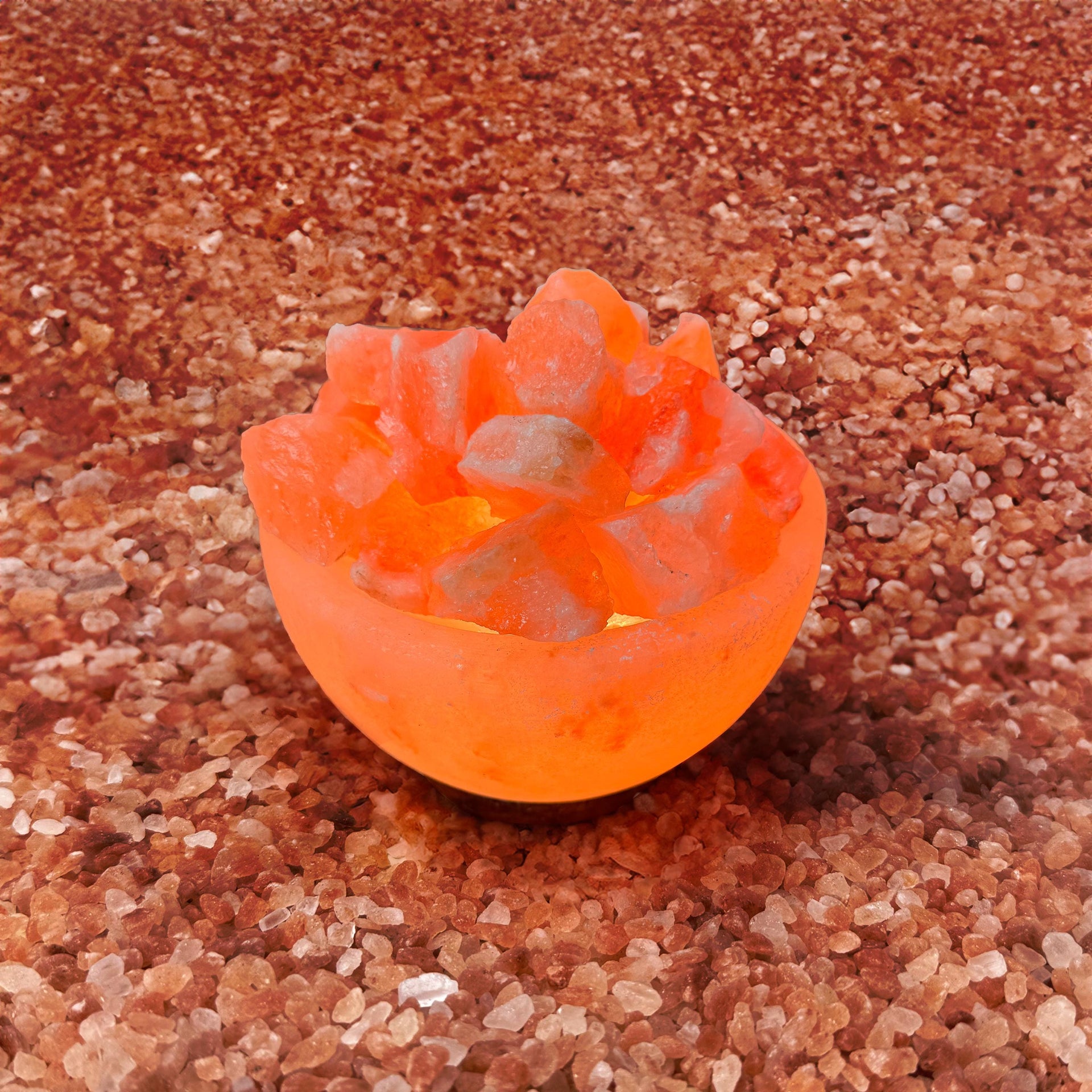 Bowl with Chunks Himalayan Salt Lamp