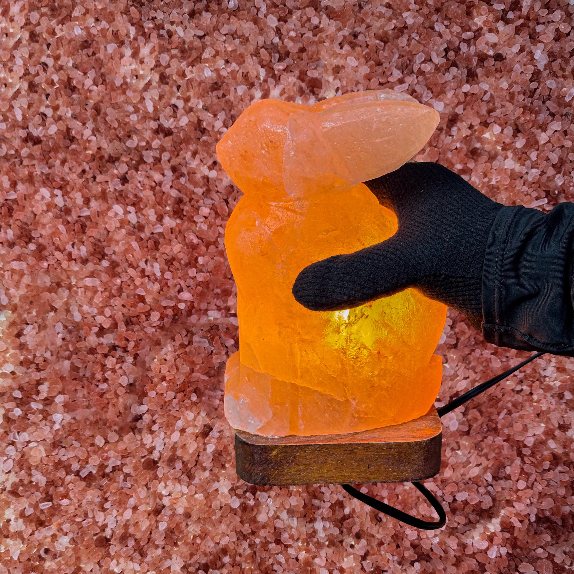 Rabbit Himalayan Pink Salt Lamp