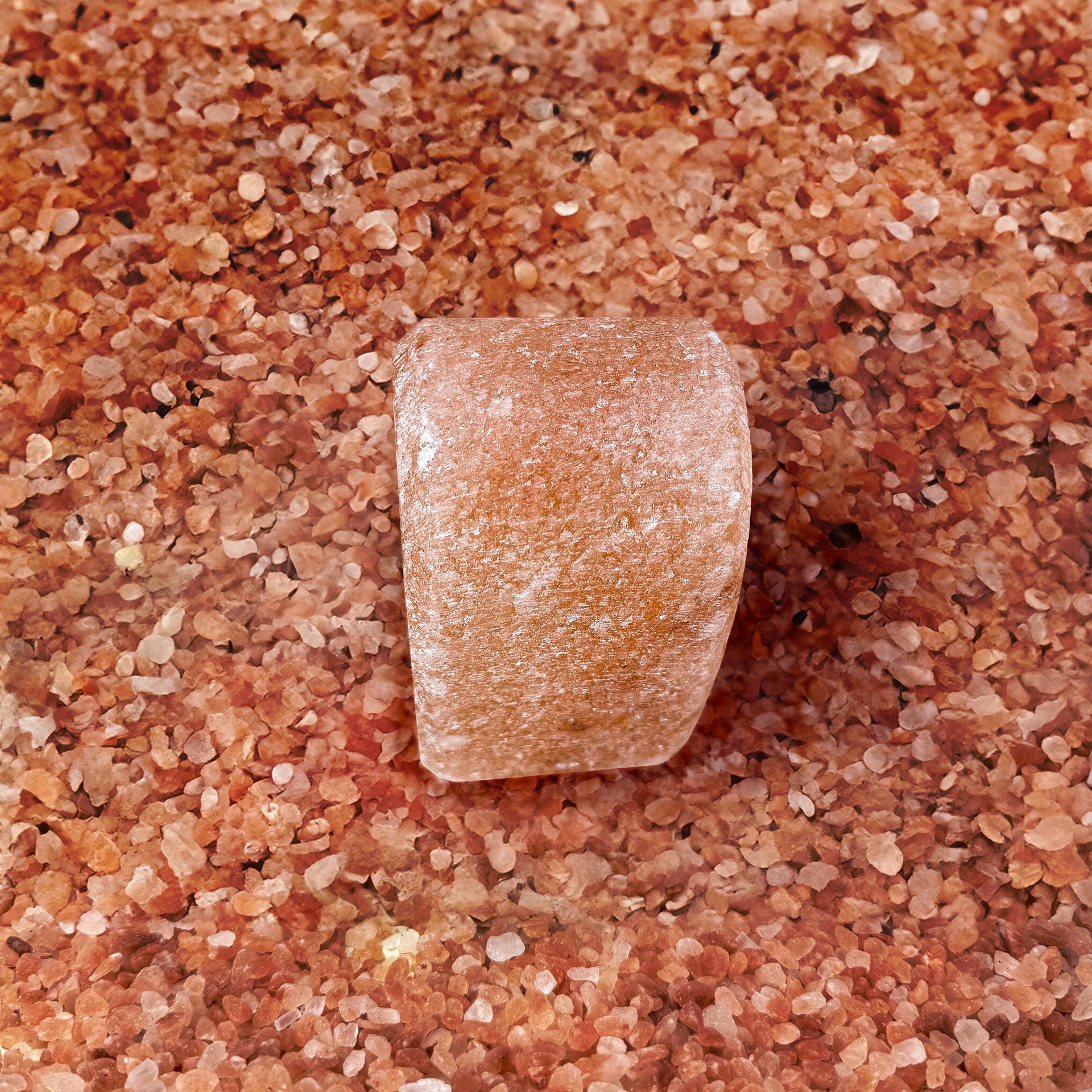 Heart-Shaped Himalayan Salt Candle Holder: Hand-Carved Natural Decor