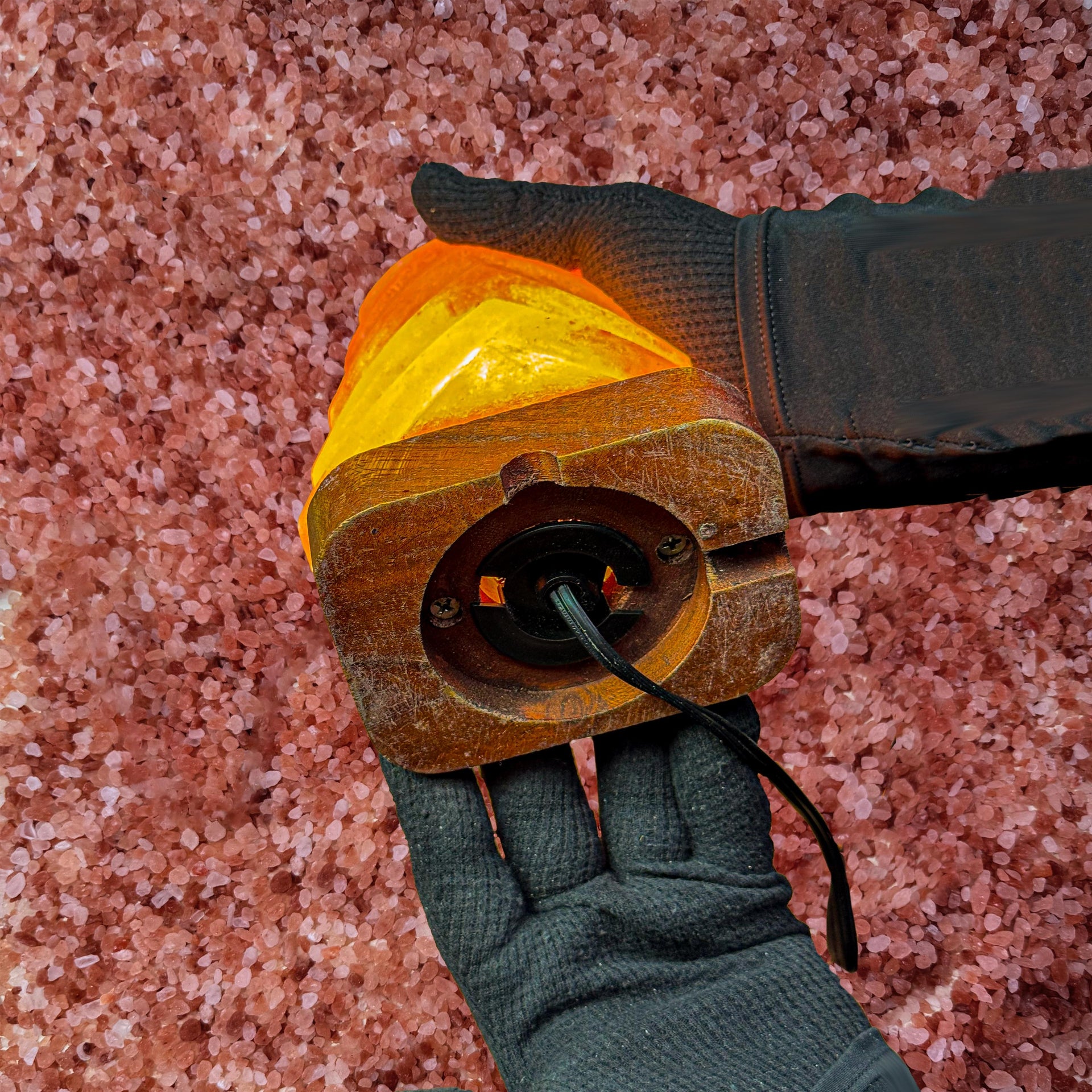 Christmas Tree Himalayan Salt Lamp