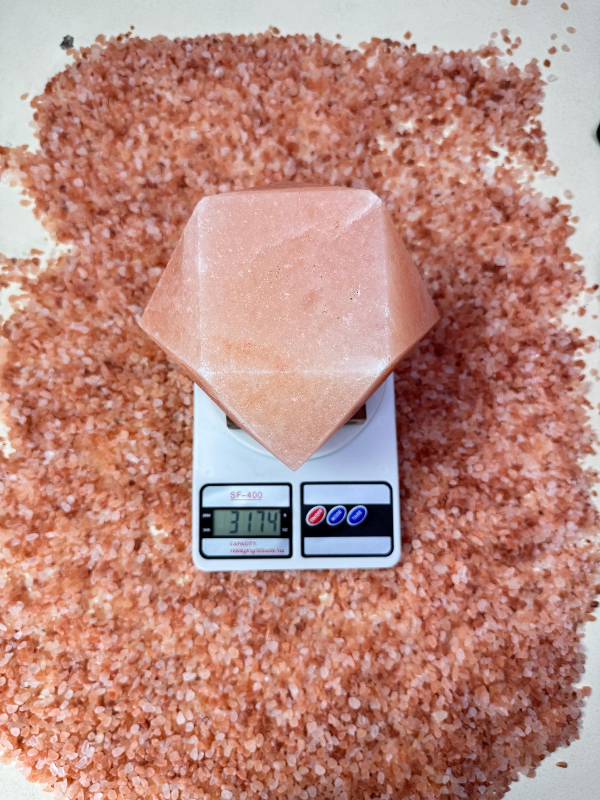 Hexagon Himalayan Pink Salt Lamp