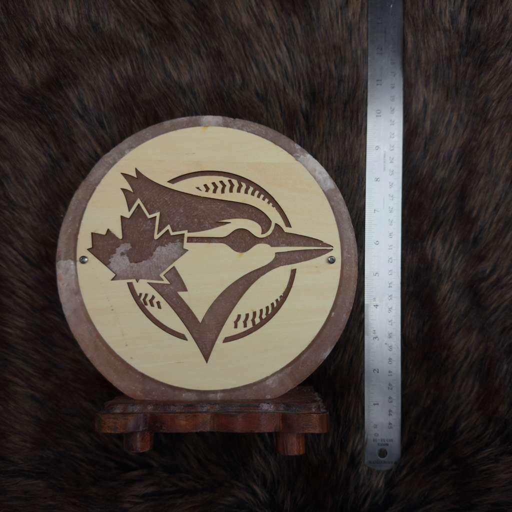 Blue Jays 3D Salt Lamp