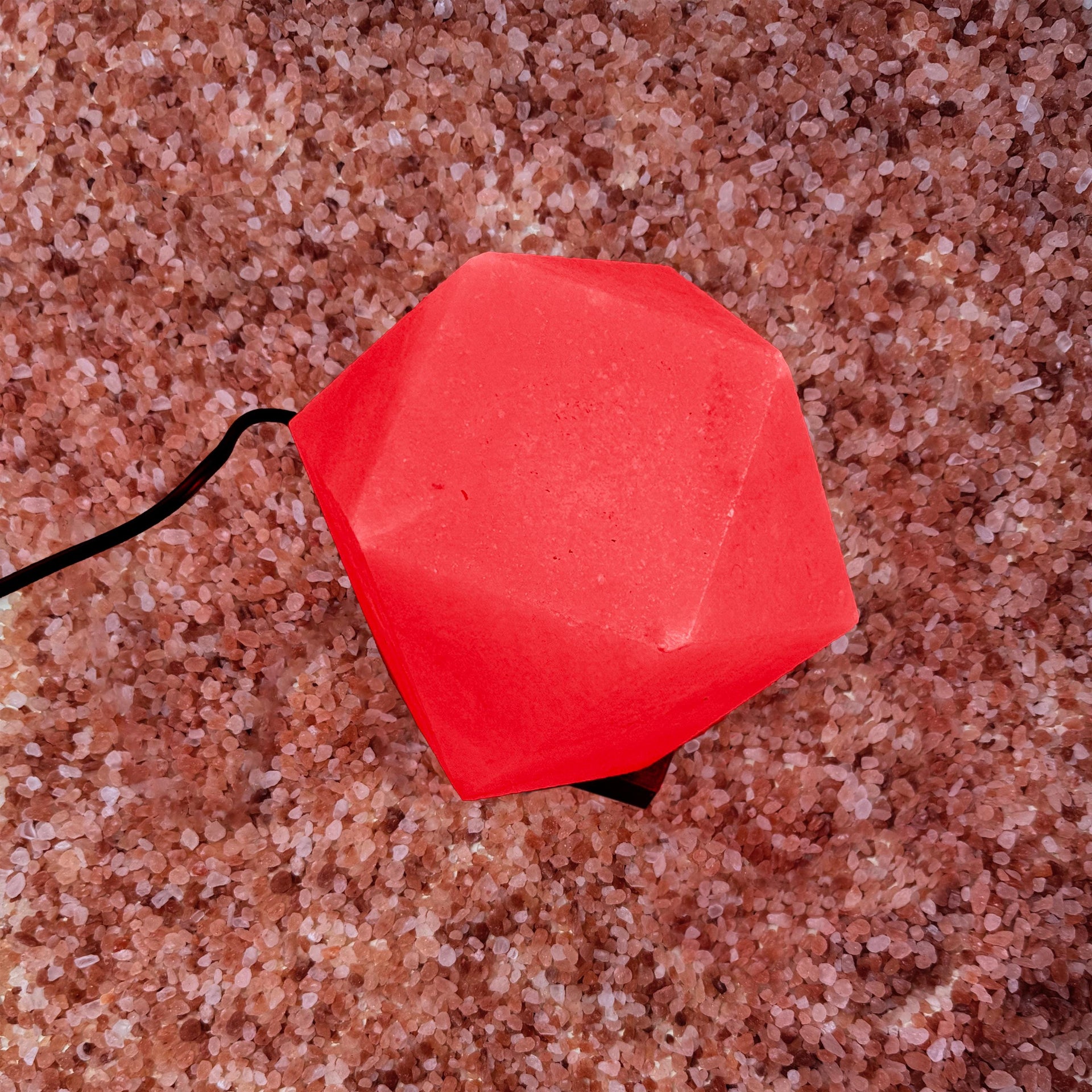 Hexagon Himalayan Pink Salt Lamp