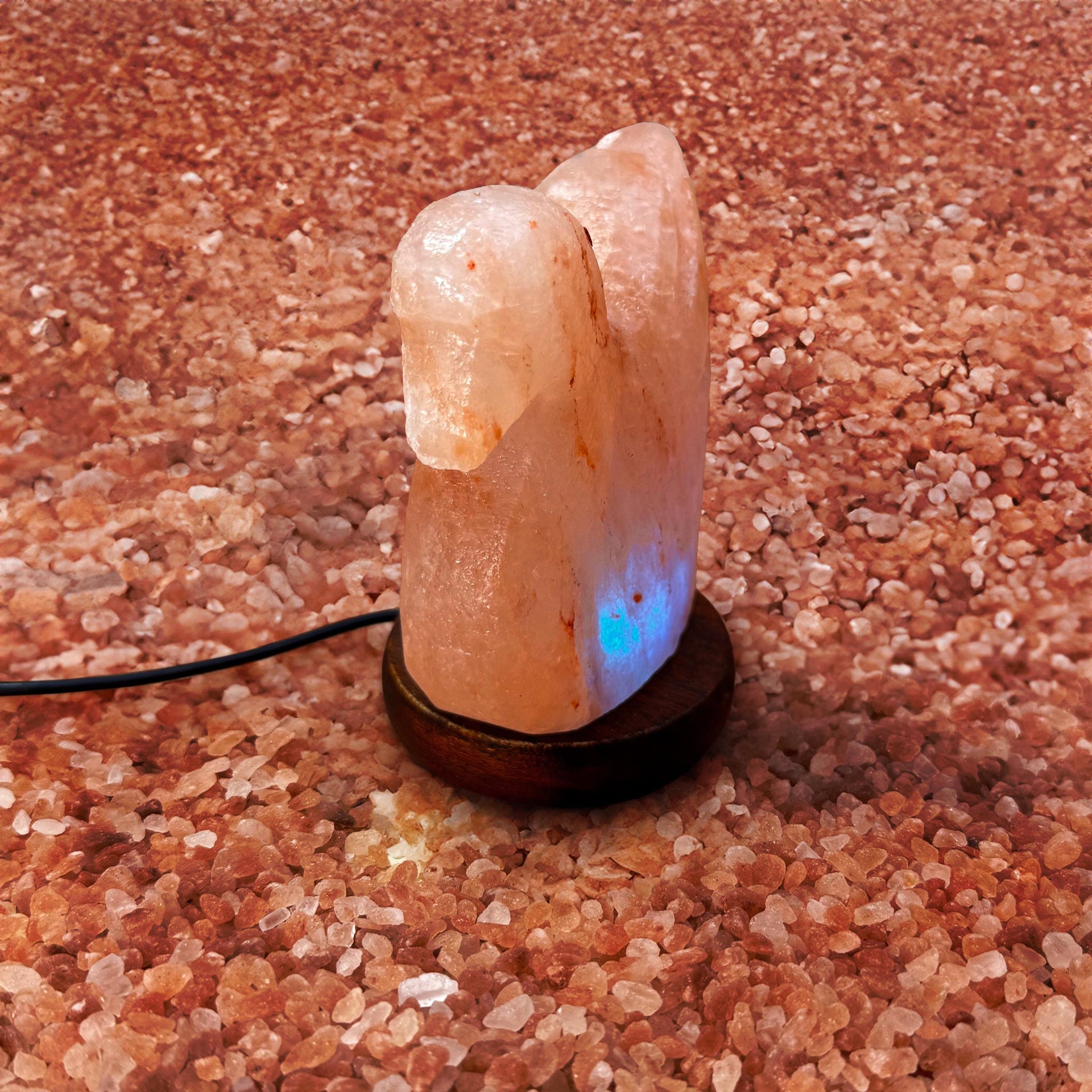 Mini Duck Himalayan USB Salt Lamp: Handcrafted Pink Rock Salt Decor