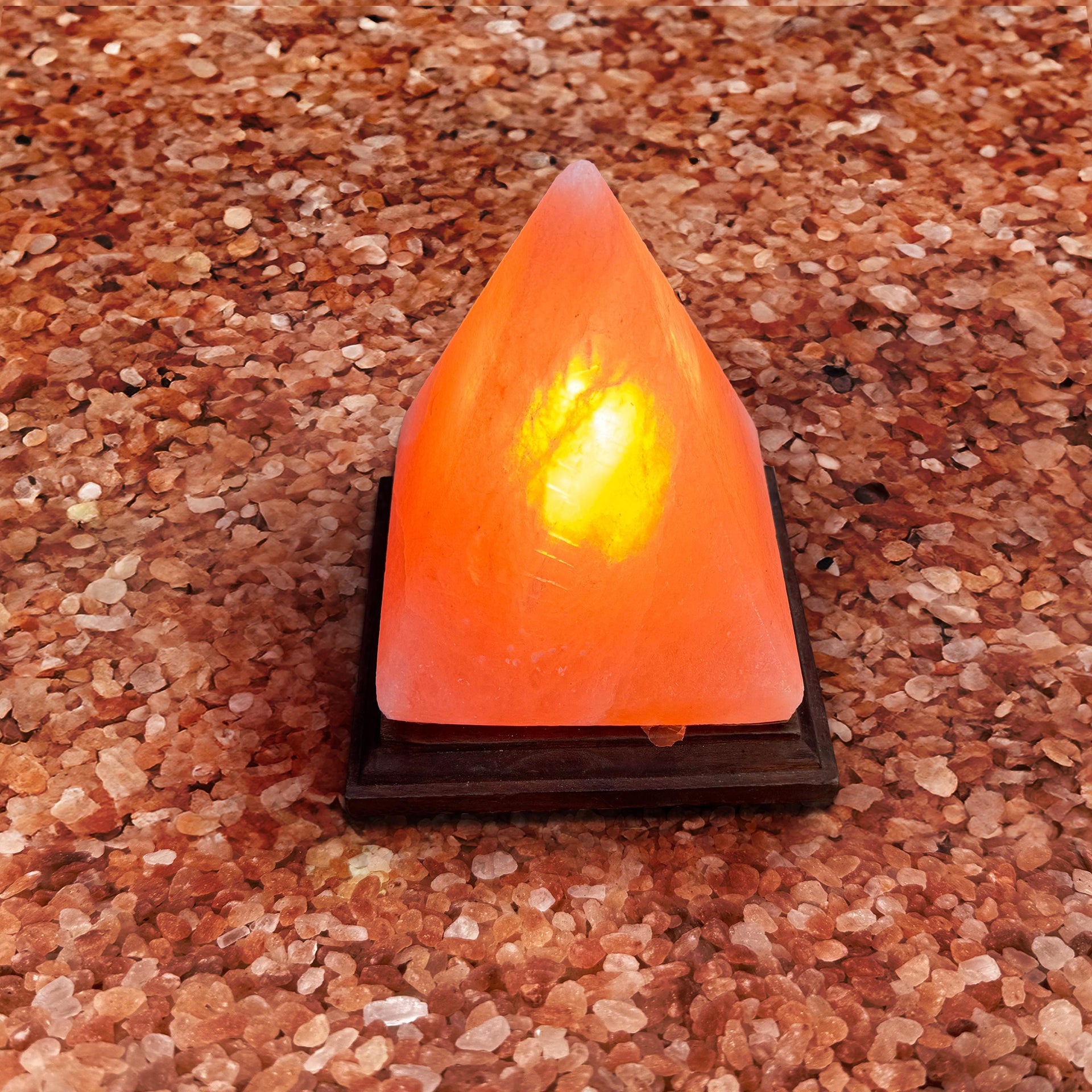 Pyramid Himalayan Salt Lamp