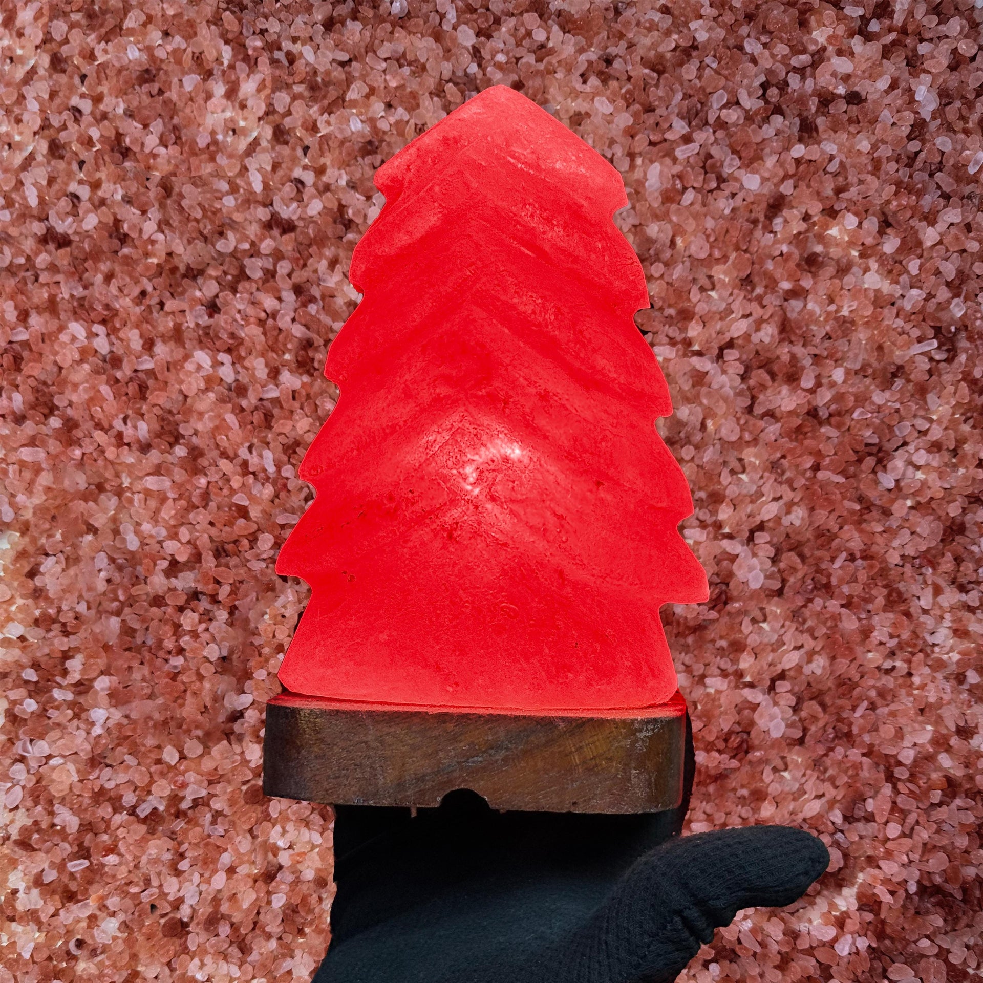 Christmas Tree Himalayan Salt Lamp
