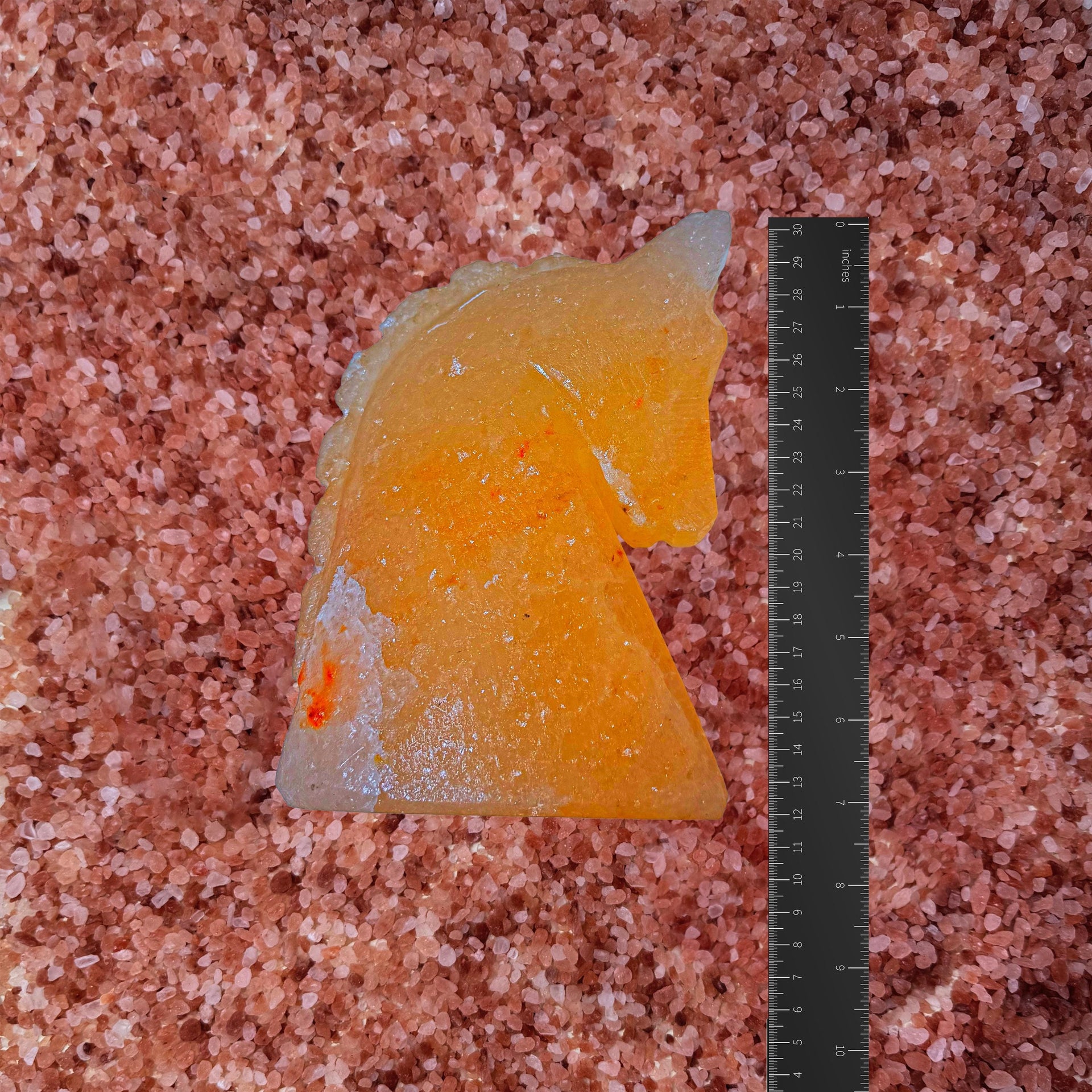 Horse Himalayan Salt Lamp: Handcrafted Pink Rock Salt Decor