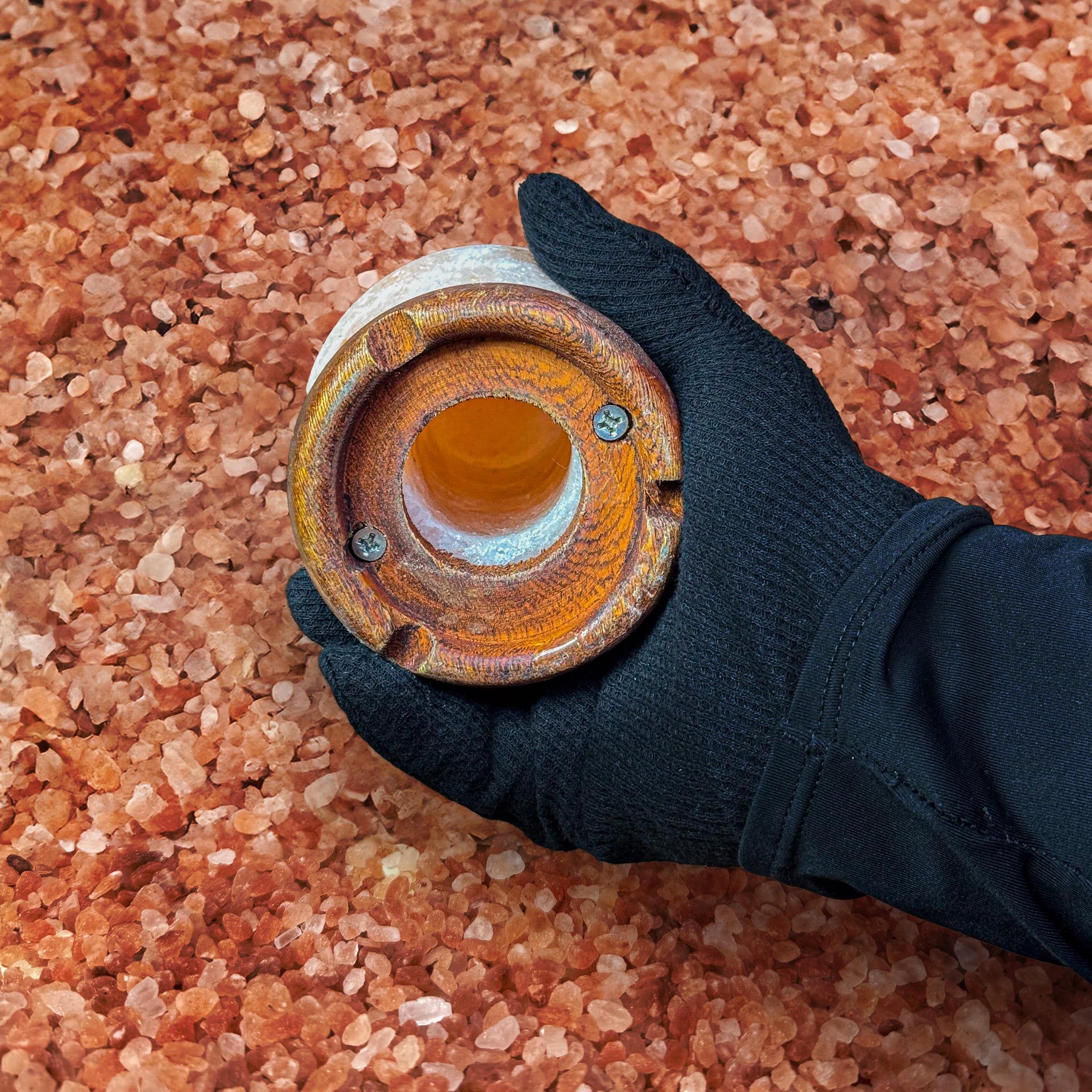 Teardrop Himalayan Salt Lamp: Handcrafted Pink Rock Salt Decor