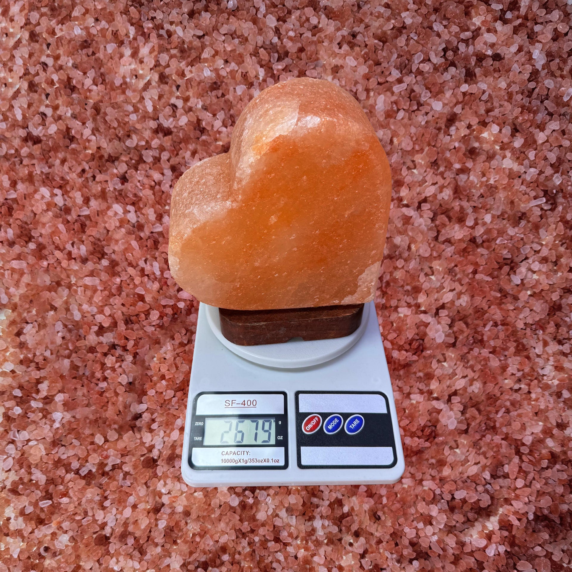 Heart Himalayan Pink Salt Lamp