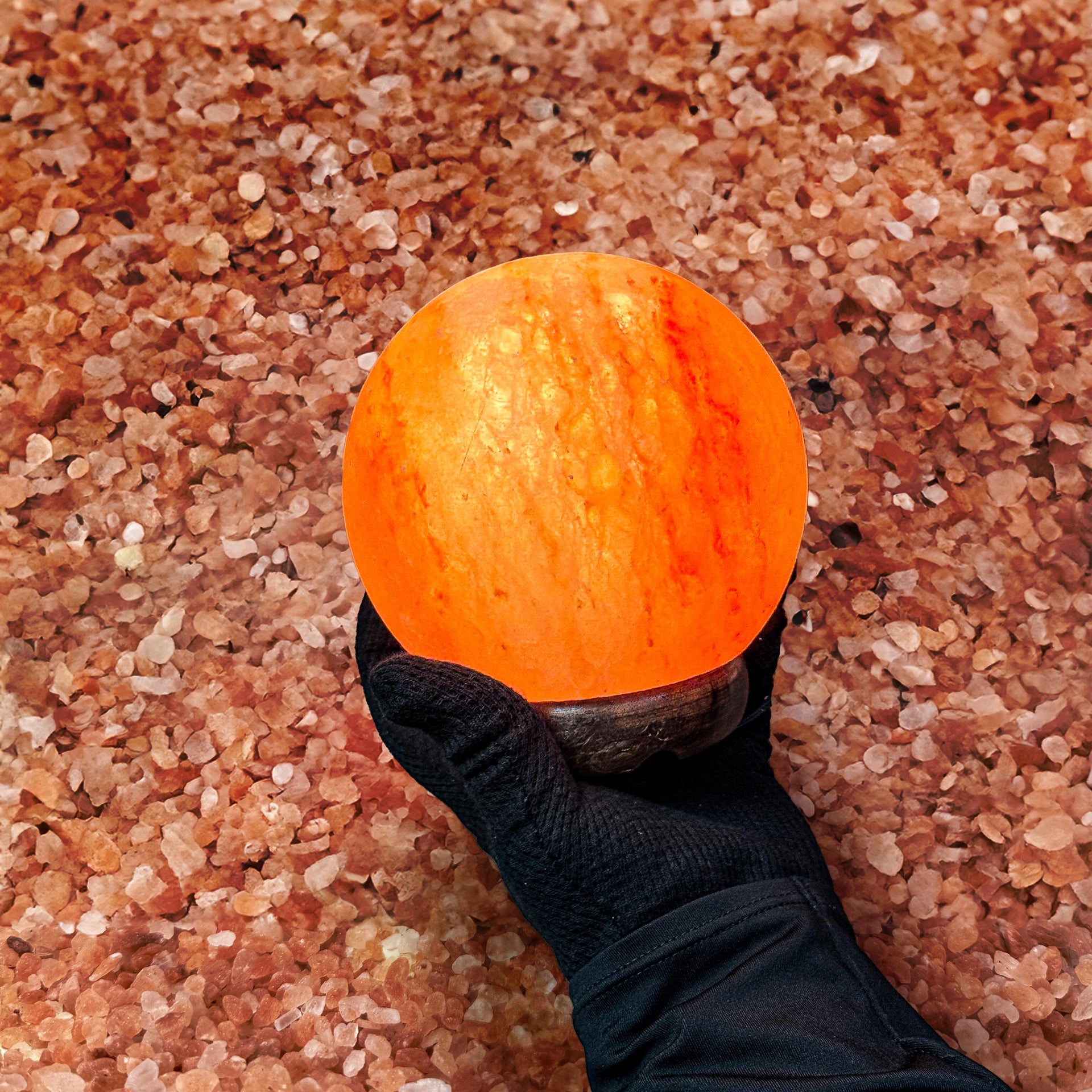 Globe Himalayan Salt Lamp