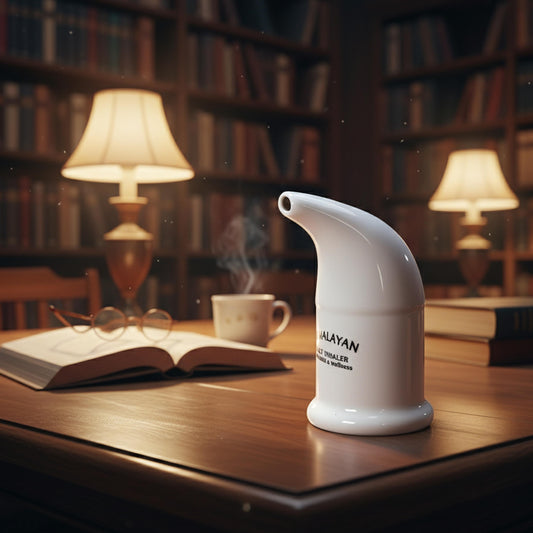 Himalayan Pink Salt Inhaler: Respiratory Support & Wellness Aid