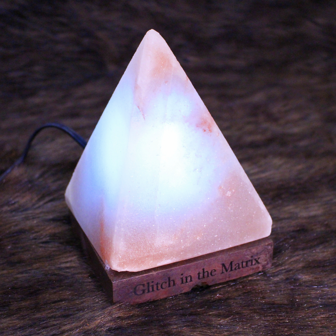 Pyramid Himalayan Salt Lamp