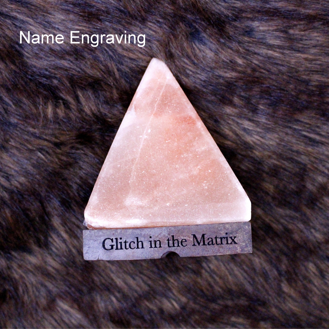 Pyramid Himalayan Salt Lamp