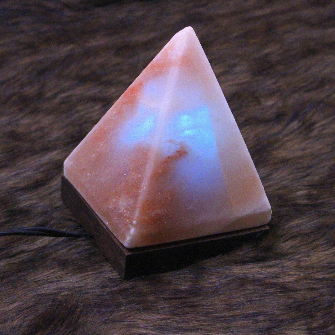 Pyramid Himalayan Salt Lamp