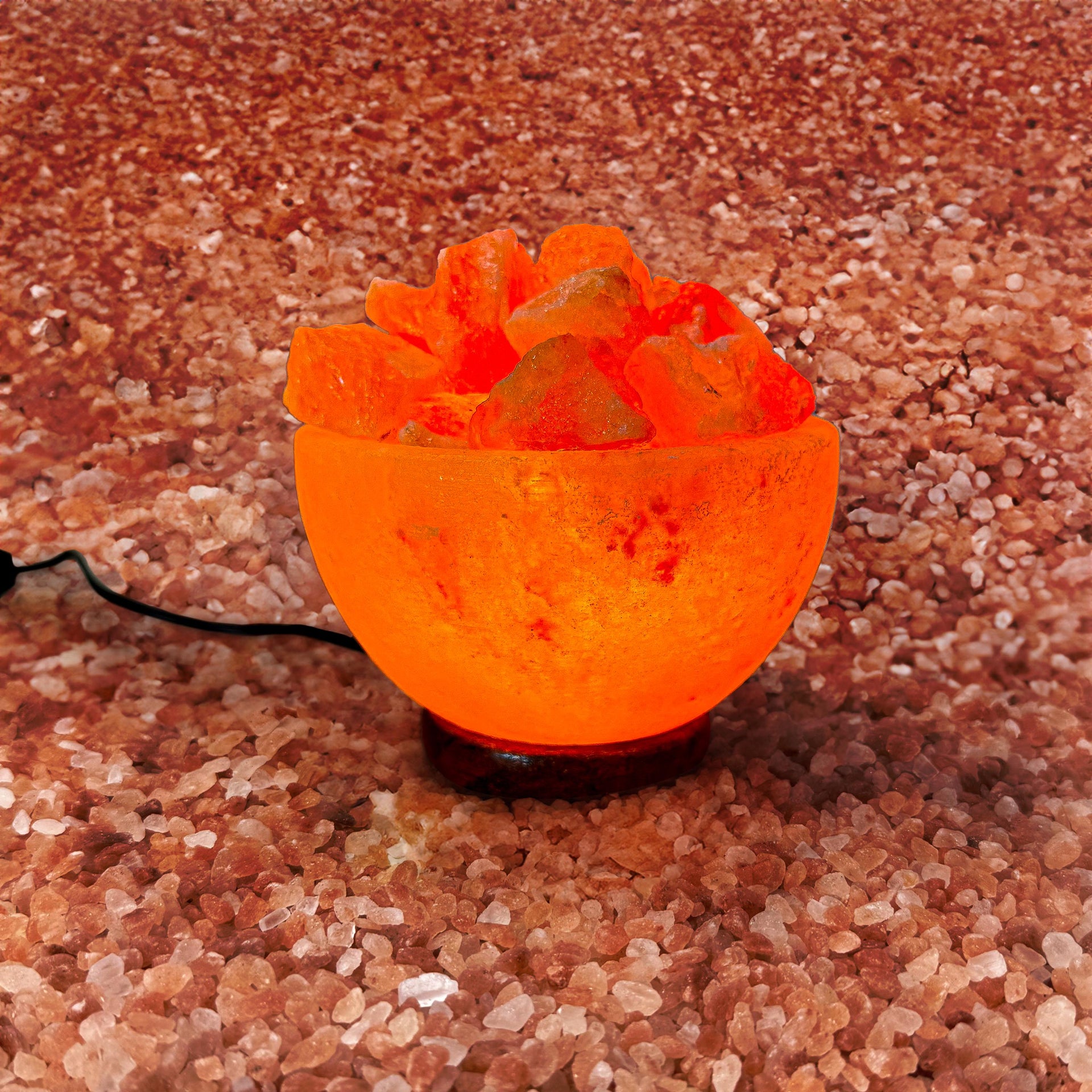 Bowl with Chunks Himalayan Salt Lamp