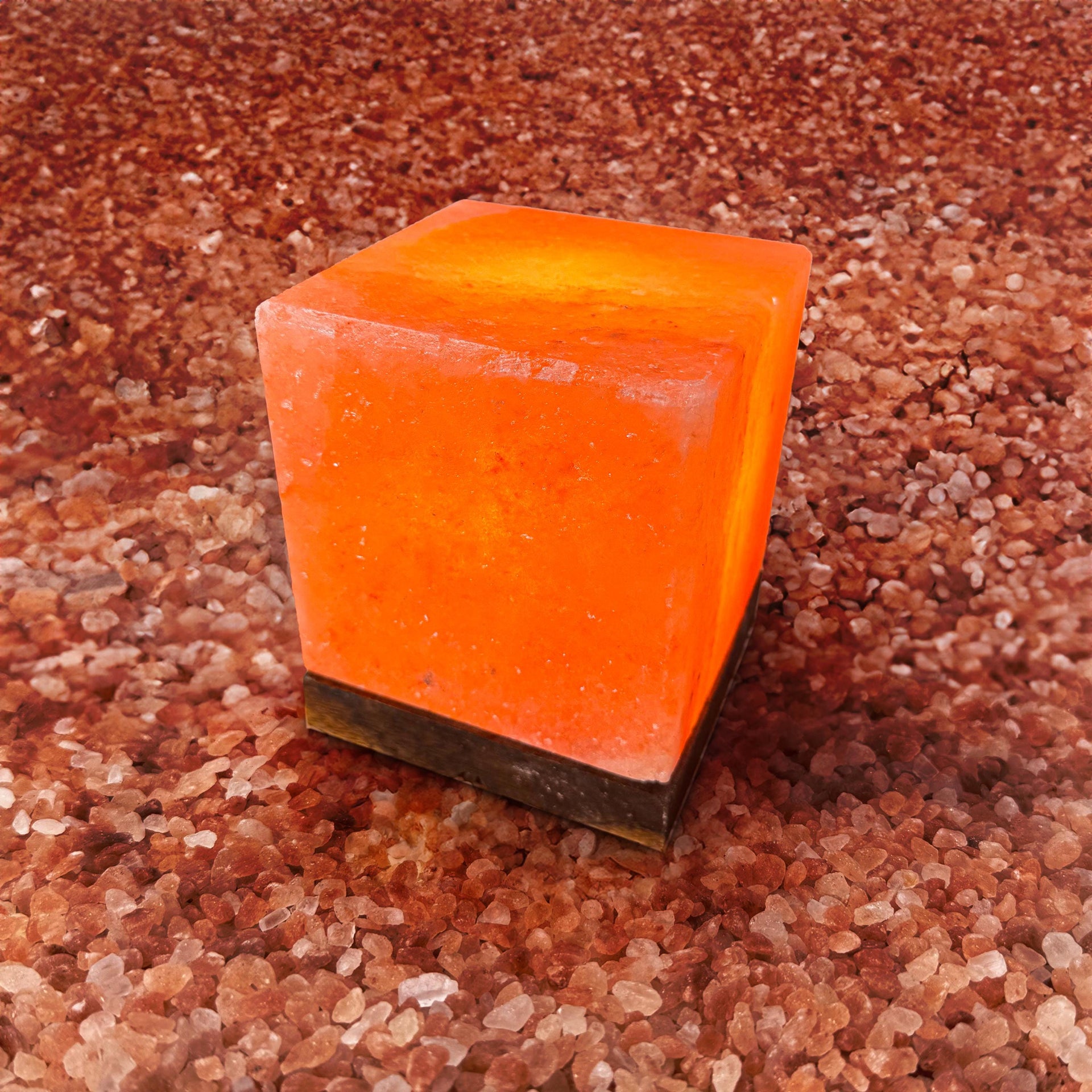 Cube Himalayan Salt Lamp