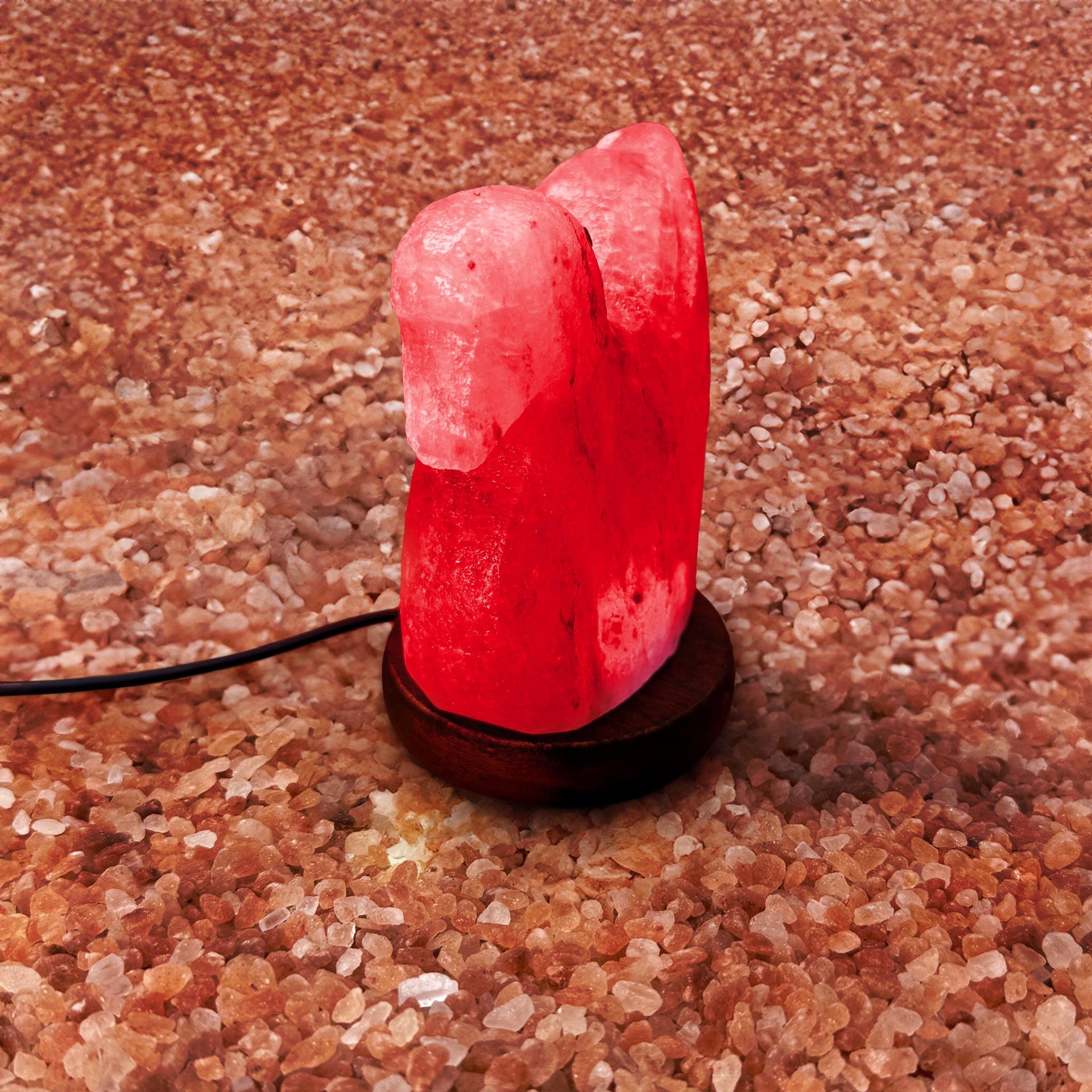 Mini Duck Himalayan USB Salt Lamp: Handcrafted Pink Rock Salt Decor