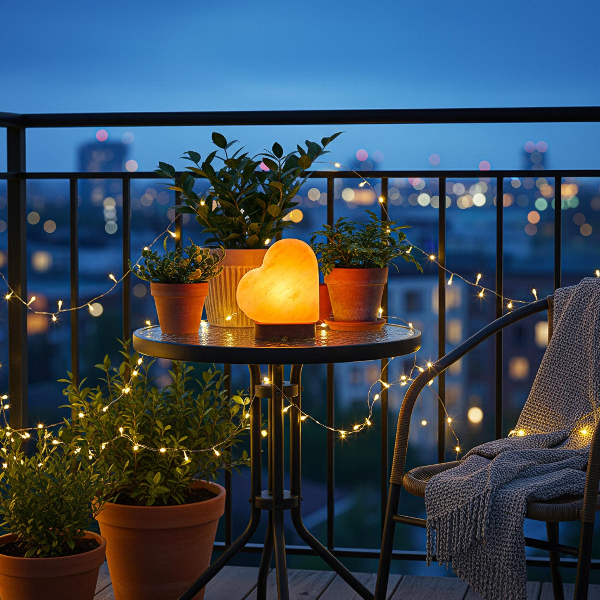 Heart Himalayan Pink Salt Lamp