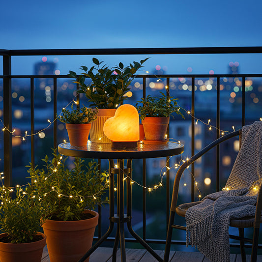 Heart Himalayan Pink Salt Lamp