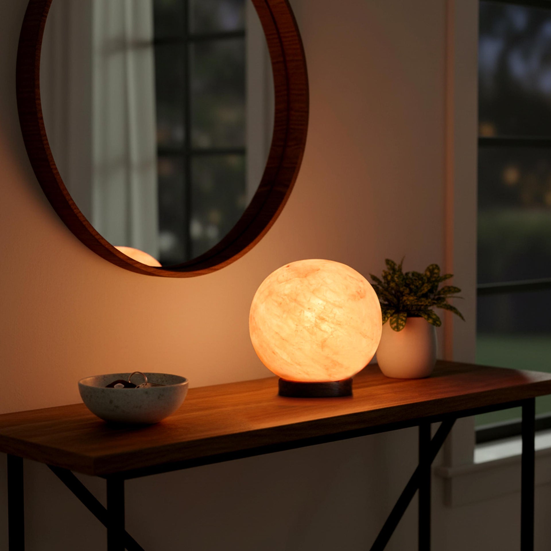Globe Himalayan Salt Lamp