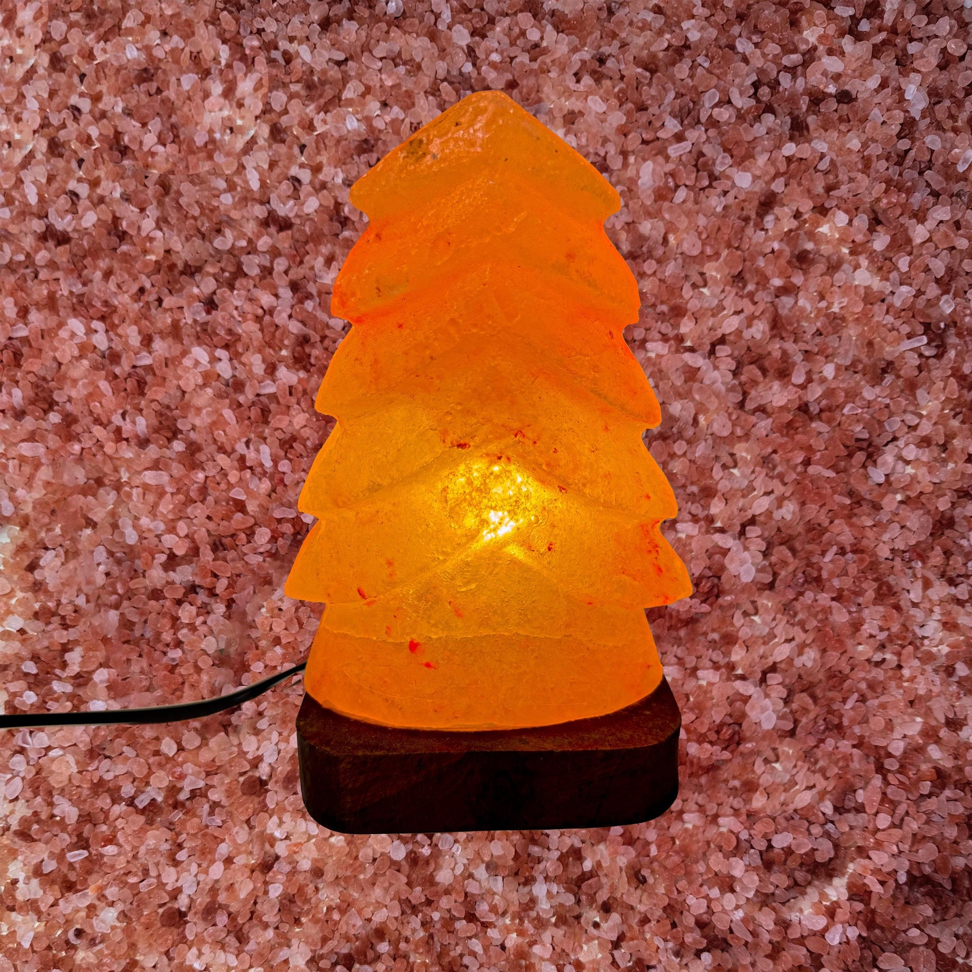 Christmas Tree Himalayan Salt Lamp