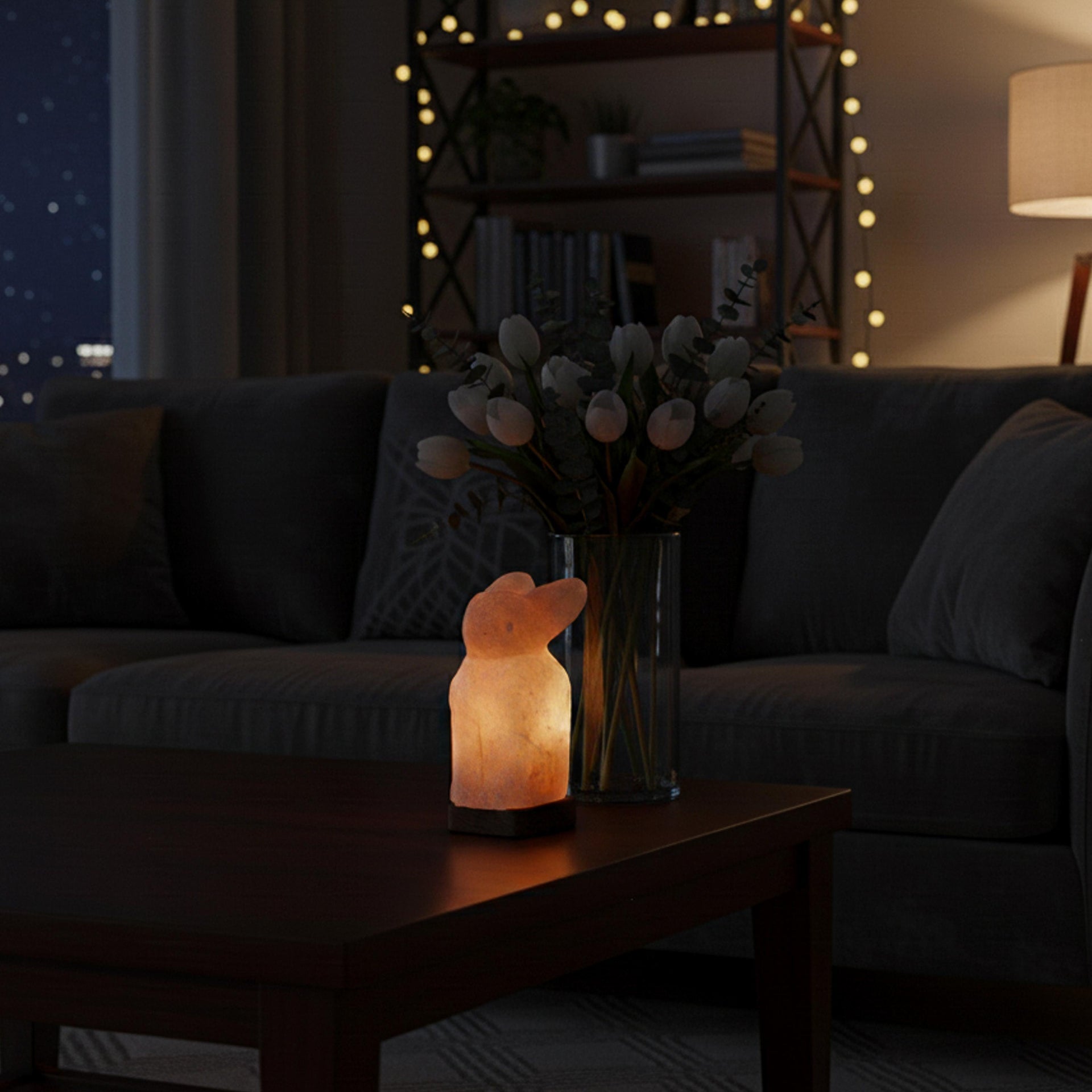 Rabbit Himalayan Pink Salt Lamp