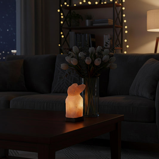Rabbit Himalayan Pink Salt Lamp