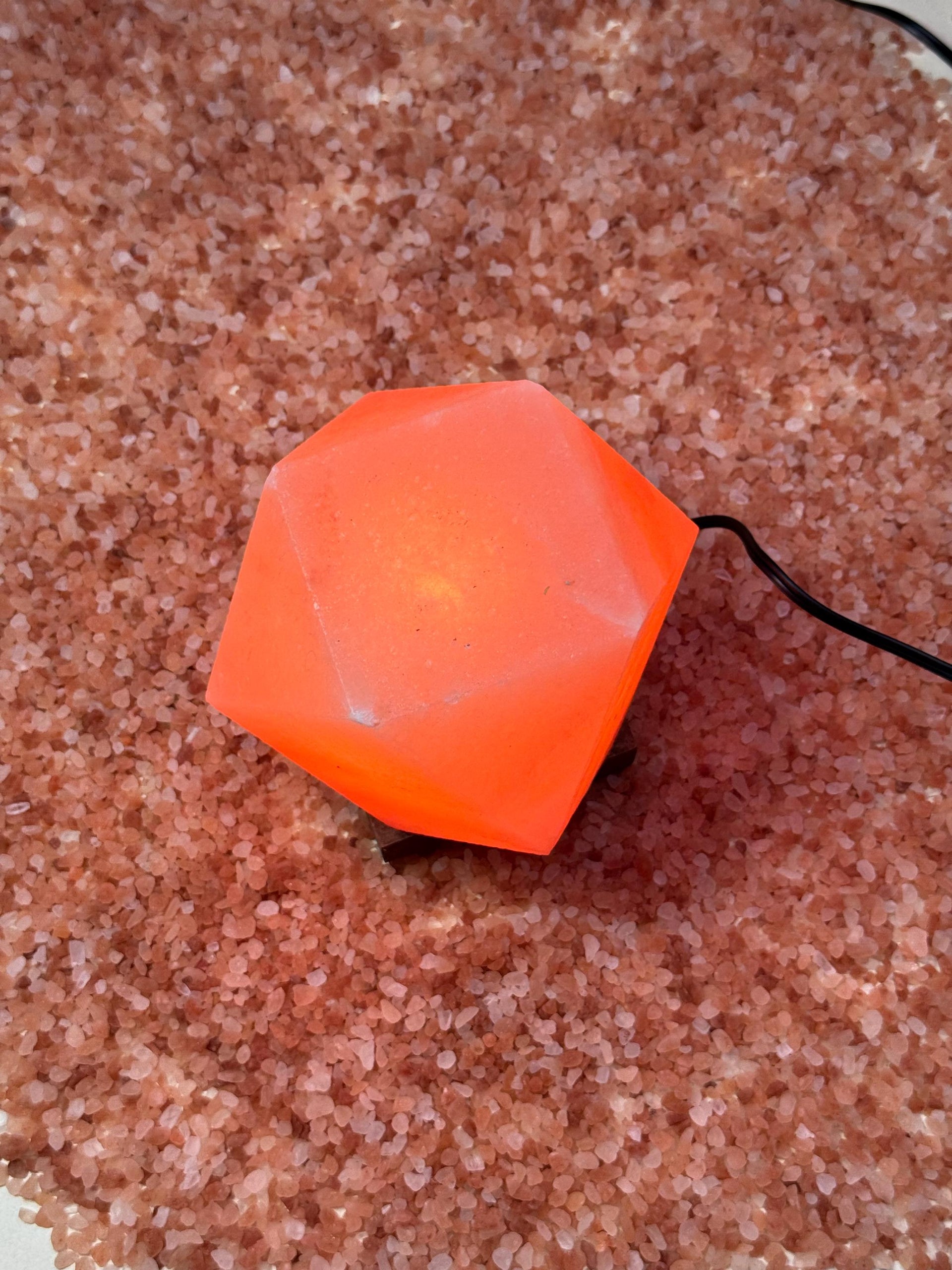 Hexagon Himalayan Pink Salt Lamp