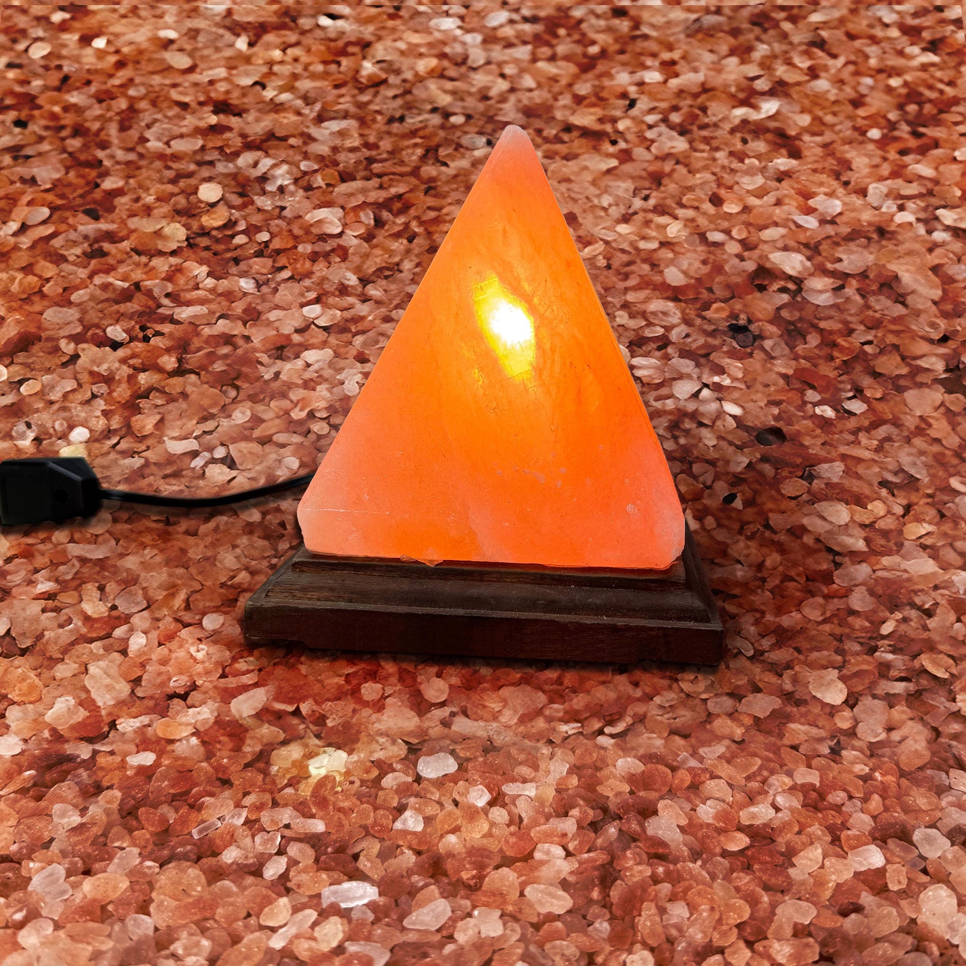 Pyramid Himalayan Salt Lamp