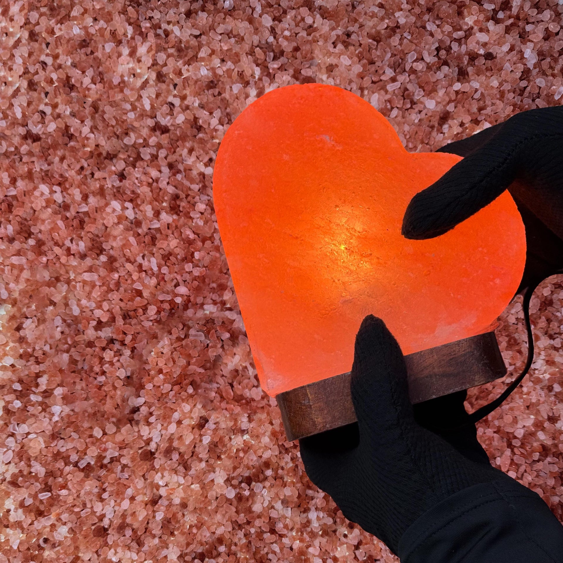 Heart Himalayan Pink Salt Lamp