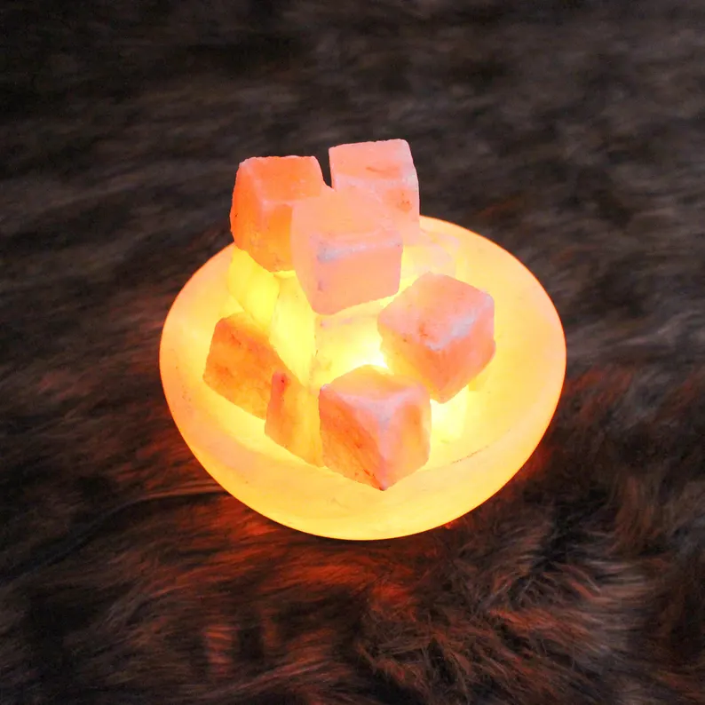 Natural Bowl Himalayan Salt Lamp