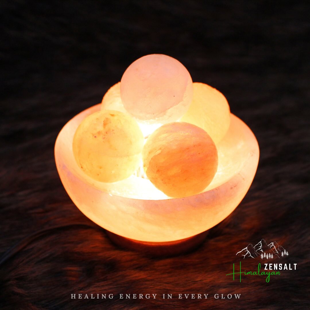 Fire Bowl Himalayan Salt Lamp