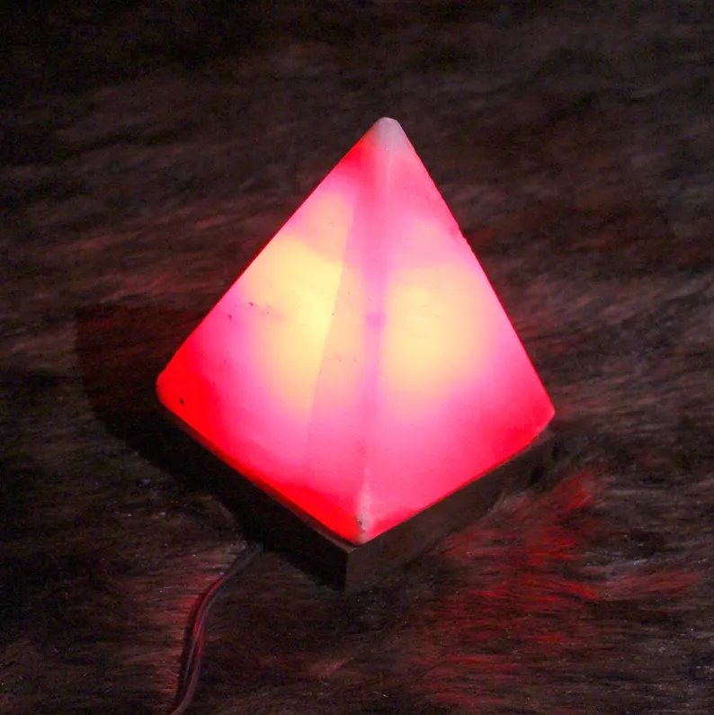 Pyramid Himalayan Salt Lamp
