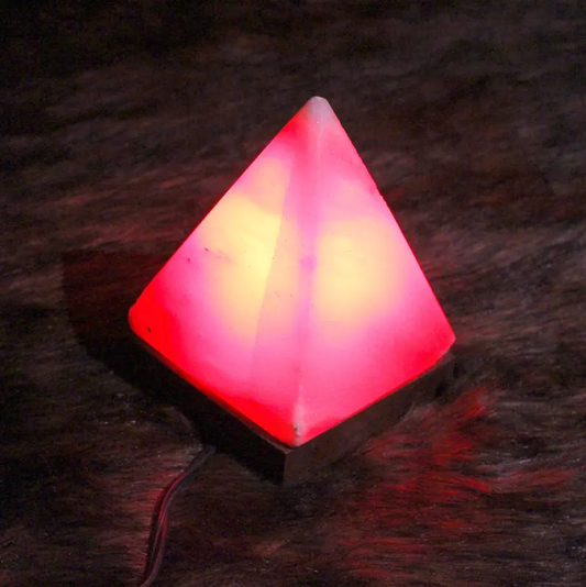 Pyramid Himalayan Salt Lamp
