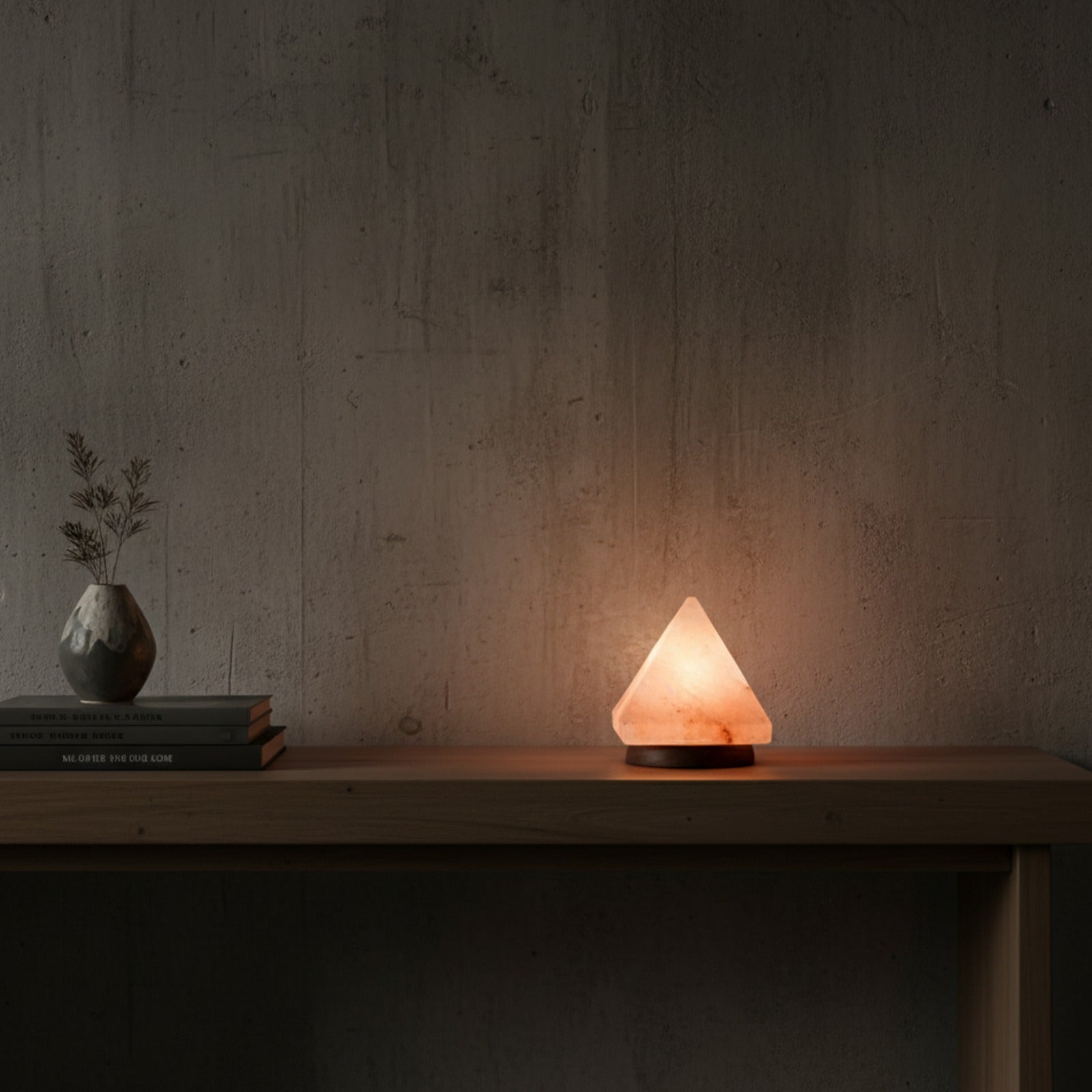 Mini Pyramid Himalayan USB Salt Lamp