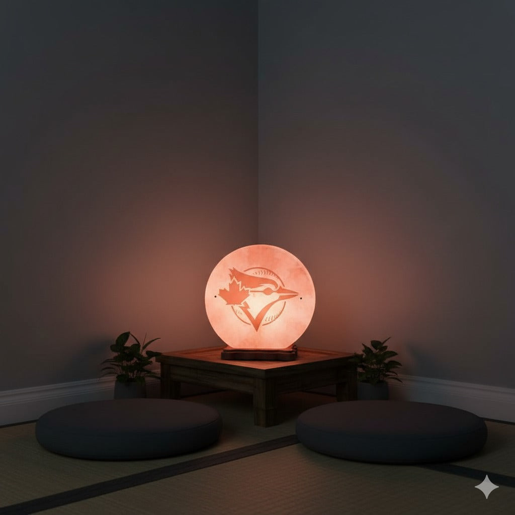 Blue Jays 3D Salt Lamp