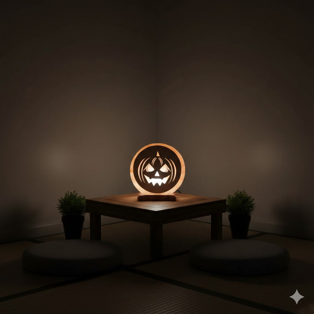 Halloween 3D Salt Lamp