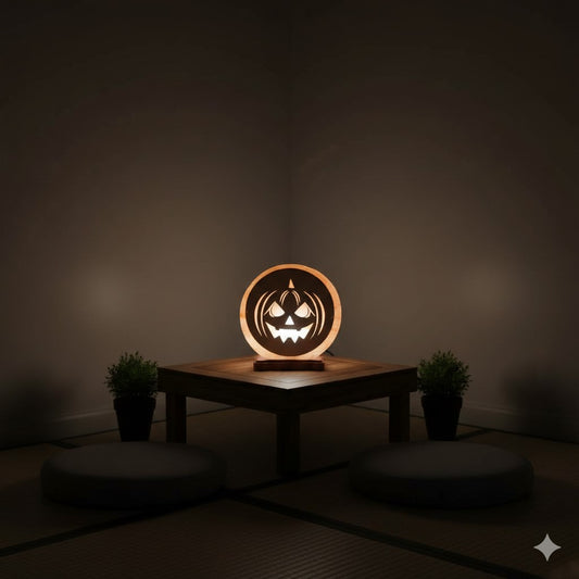 Halloween 3D Salt Lamp