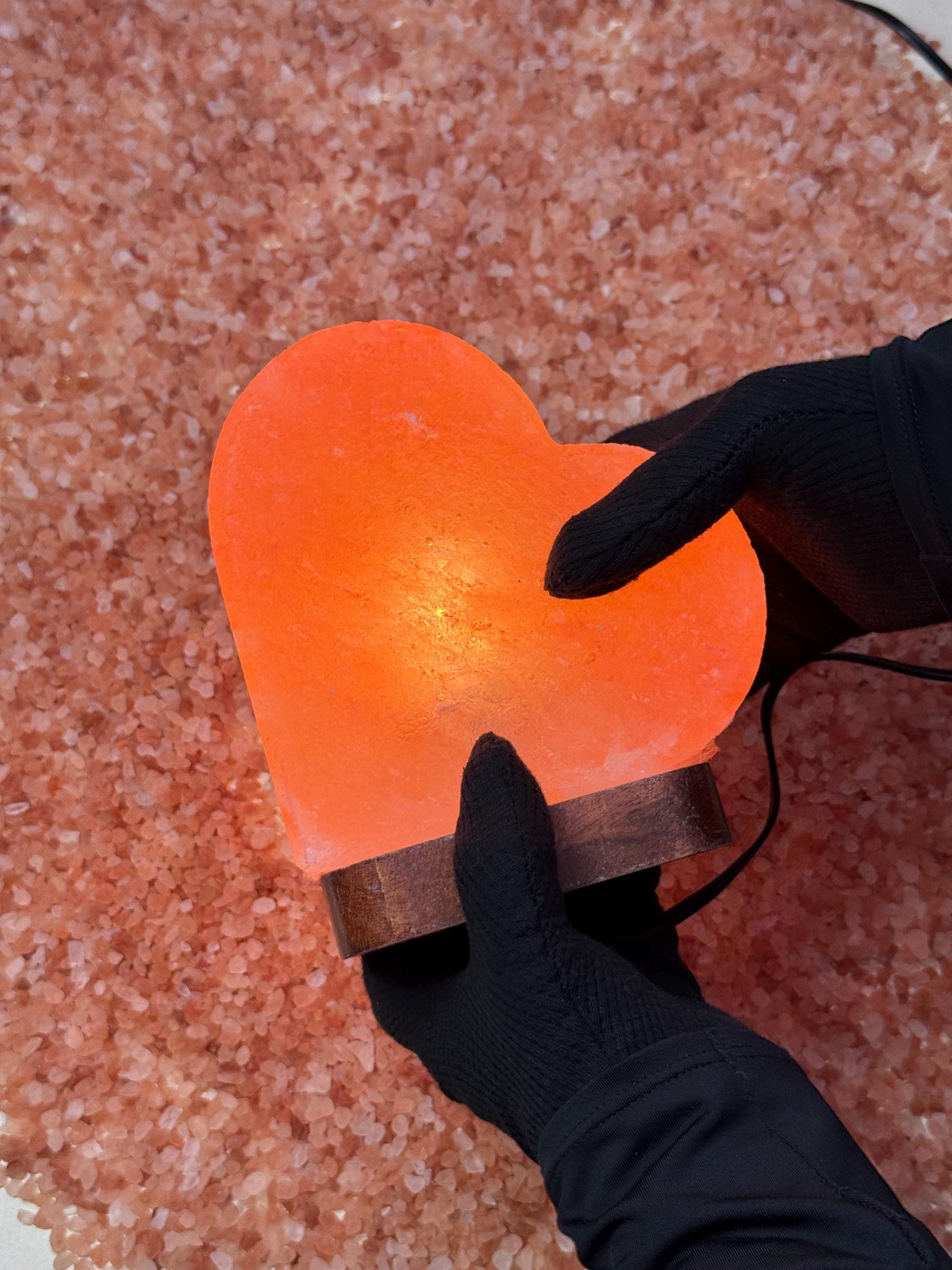 Heart Himalayan Pink Salt Lamp