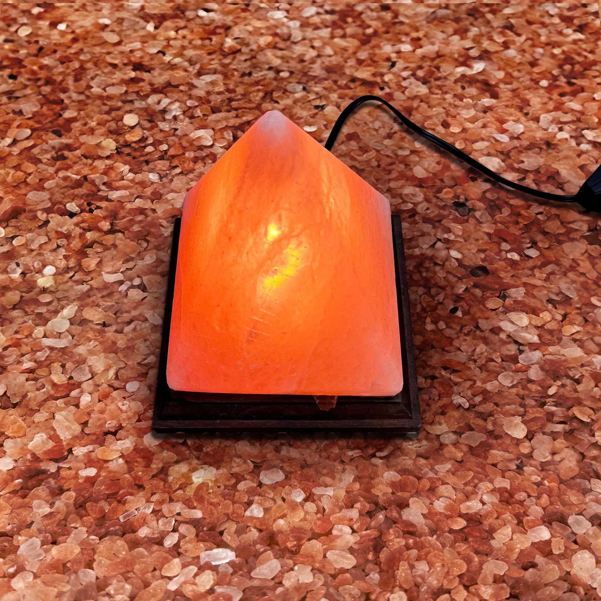 Pyramid Himalayan Salt Lamp