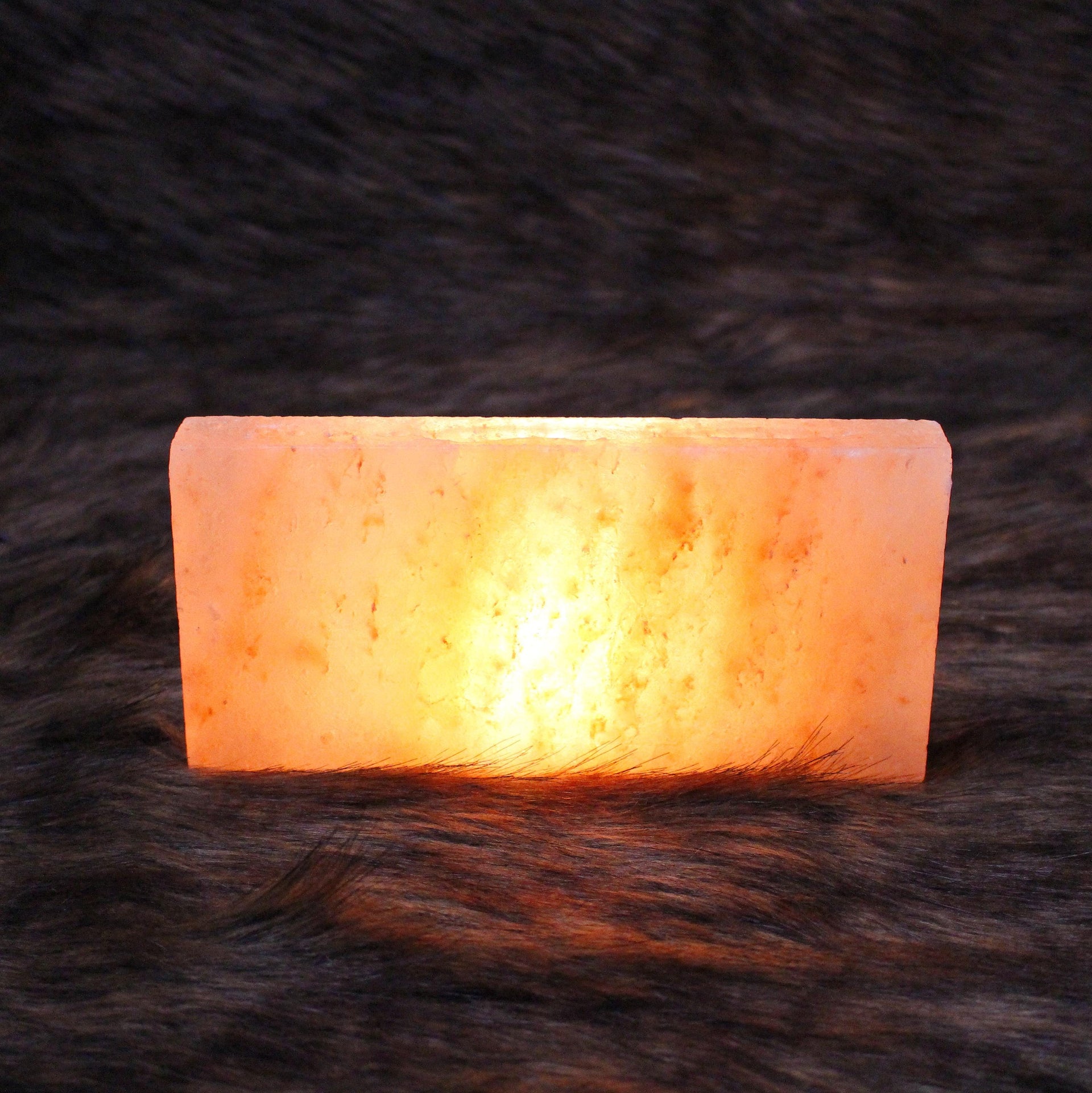 Handmade Himalayan Pink Salt Brick 8x4x1 inch