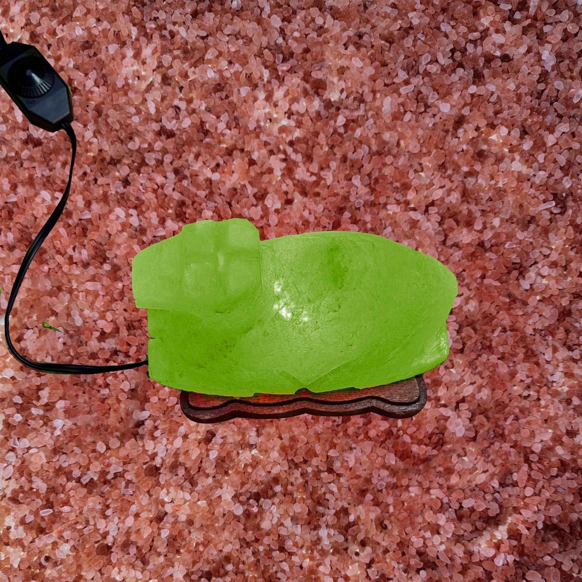 Camel Himalayan Salt Lamp: Handcrafted Pink Rock Salt Decor